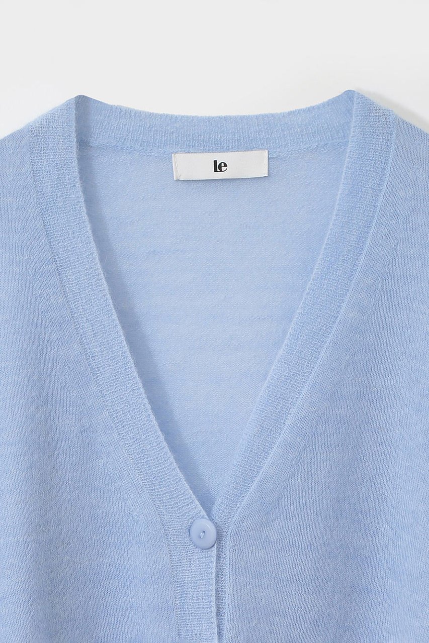 【ハー/HER.】の【Le】 ALPACA BLEND CD/カーディガン【HER.別注カラー】 人気、トレンドファッション・服の通販 founy(ファニー) 　ファッション　Fashion　レディースファッション　Fashion for Women　トップス・カットソー　Cut & Sew Tops　ニット　Knit Tops & Sweaters　カーディガン・羽織り　Layered Style Cardigans　春　Spring　カーディガン　Cardigan, Knitwear　シンプル　Simple, Minimal　スペシャル　Special, Limited Edition　別注　Limited Edition, Custom Order　モダン　Modern, Contemporary　other-2|ID: prp329100004340226 ipo3291000000035371855