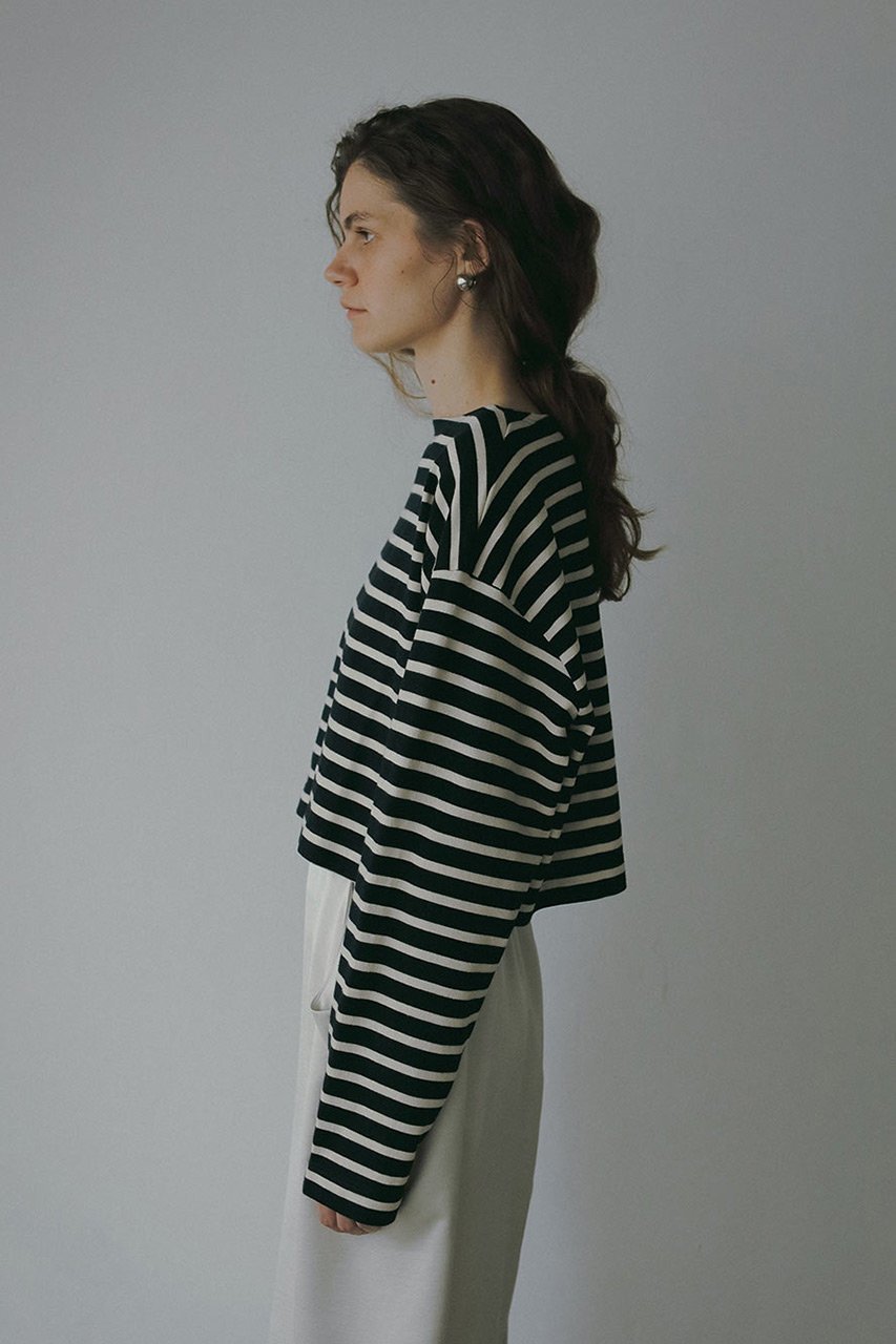 【ハー/HER.】の【Armor-lux】Cropped PO/プルオーバー 人気、トレンドファッション・服の通販 founy(ファニー) 　ファッション　Fashion　レディースファッション　Fashion for Women　トップス・カットソー　Cut & Sew Tops　シャツ・ブラウス・オフィスカジュアル　Elegant Blouses & Button-Ups　ロングTシャツ・Tシャツ　Longline T-Shirts & Tees　カジュアルプルオーバー・ニットトップス　Pullovers & Knit Tops / Casual Pullovers　カットソー・ベーシックTシャツ　Cut-and-Sewn Tops / Stretch Tees & Basics　クロップド　Cropped, Short Length　スリーブ　Sleeve, Long Sleeve / Short Sleeve　フィット　Fit, Slim Fit　フランス　France, French　ベーシック　Basic, Essential　ロング　Long, Long-Length　other-3|ID: prp329100004340228 ipo3291000000032847291