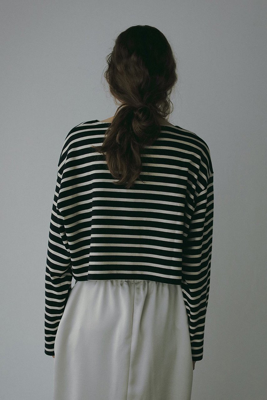 【ハー/HER.】の【Armor-lux】Cropped PO/プルオーバー 人気、トレンドファッション・服の通販 founy(ファニー) 　ファッション　Fashion　レディースファッション　Fashion for Women　トップス・カットソー　Cut & Sew Tops　シャツ・ブラウス・オフィスカジュアル　Elegant Blouses & Button-Ups　ロングTシャツ・Tシャツ　Longline T-Shirts & Tees　カジュアルプルオーバー・ニットトップス　Pullovers & Knit Tops / Casual Pullovers　カットソー・ベーシックTシャツ　Cut-and-Sewn Tops / Stretch Tees & Basics　クロップド　Cropped, Short Length　スリーブ　Sleeve, Long Sleeve / Short Sleeve　フィット　Fit, Slim Fit　フランス　France, French　ベーシック　Basic, Essential　ロング　Long, Long-Length　other-4|ID: prp329100004340228 ipo3291000000032847296
