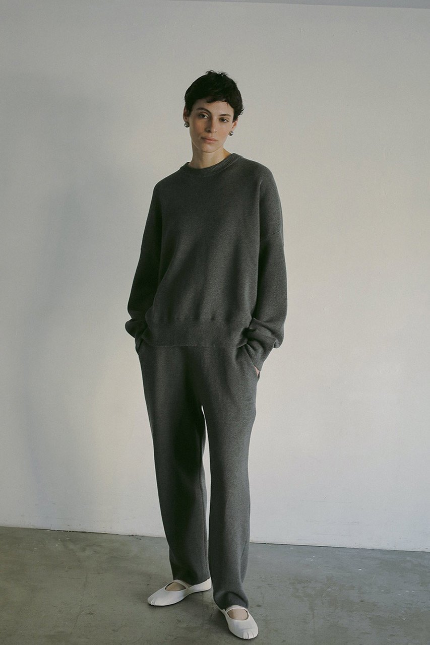 【ハー/HER.】の綿カシミヤニットパンツ 人気、トレンドファッション・服の通販 founy(ファニー) 　ファッション　Fashion　レディースファッション　Fashion for Women　パンツ　Pants & Trousers　おすすめ　Recommended / Our Picks　セットアップ　Set-Up, Coordinated Outfit　other-7|ID: prp329100004340230 ipo3291000000032937304