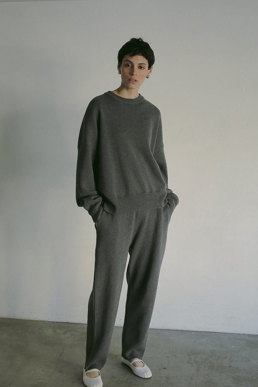 【ハー/HER.】の綿カシミヤニットパンツ 人気、トレンドファッション・服の通販 founy(ファニー) 　ファッション　Fashion　レディースファッション　Fashion for Women　パンツ　Pants & Trousers　おすすめ　Recommended / Our Picks　セットアップ　Set-Up, Coordinated Outfit　other-8|ID: prp329100004340230 ipo3291000000032937312