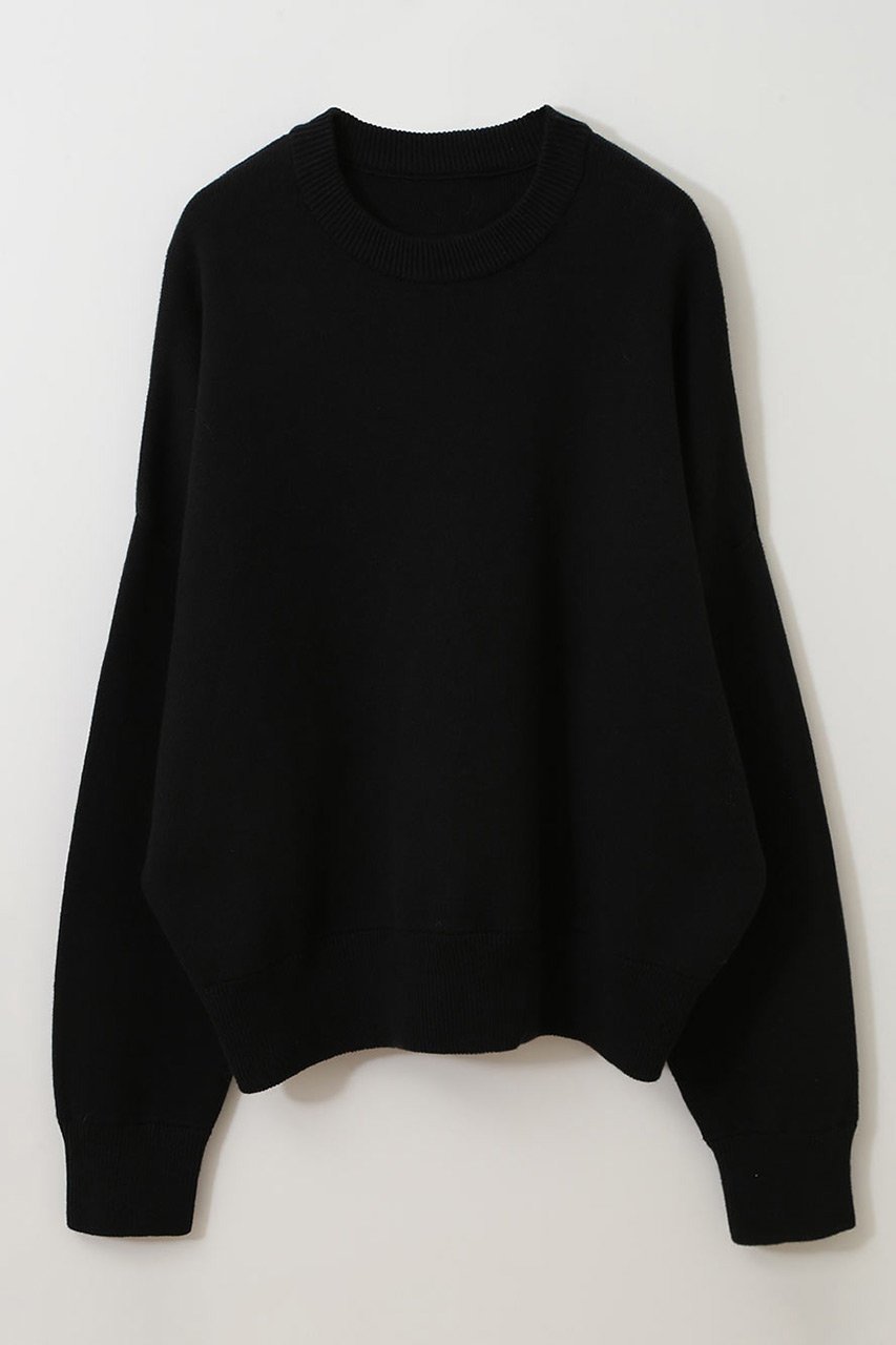 【ハー/HER.】の綿カシミヤニットプルオーバー インテリア・キッズ・メンズ・レディースファッション・服の通販 founy(ファニー) 　ファッション　Fashion　レディースファッション　Fashion for Women　トップス・カットソー　Cut & Sew Tops　ニット　Knit Tops & Sweaters　カジュアルプルオーバー・ニットトップス　Pullovers & Knit Tops / Casual Pullovers　おすすめ　Recommended / Our Picks　セットアップ　Set-Up, Coordinated Outfit　リラックス　Relax, Relaxed Fit　再入荷　Restock / Back in Stock　ブラック|ID: prp329100004340233 ipo3291000000032952277