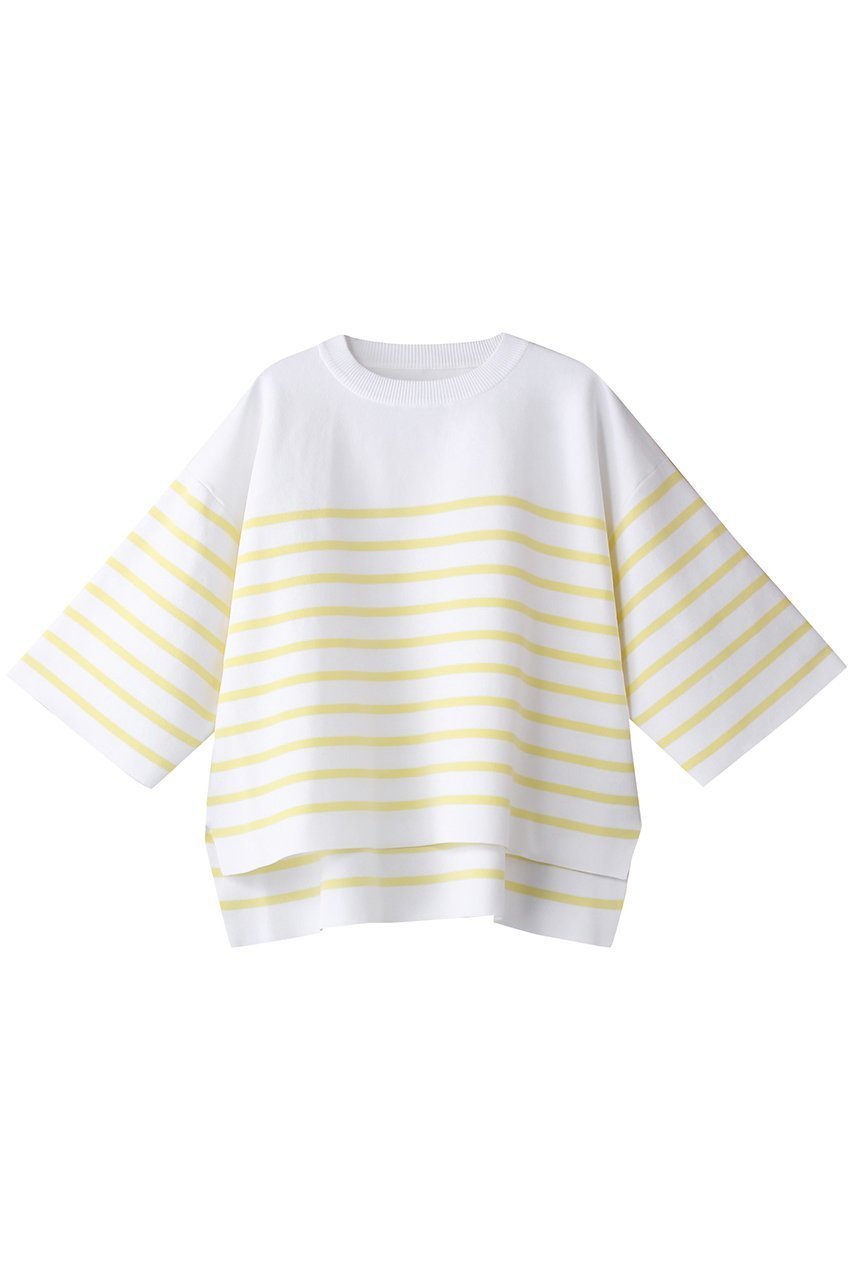【スリー ドッツ/three dots】のスポンジースムース プルオーバー 人気、トレンドファッション・服の通販 founy(ファニー) 　ファッション　Fashion　レディースファッション　Fashion for Women　トップス・カットソー　Cut & Sew Tops　シャツ・ブラウス・オフィスカジュアル　Elegant Blouses & Button-Ups　ロングTシャツ・Tシャツ　Longline T-Shirts & Tees　カジュアルプルオーバー・ニットトップス　Pullovers & Knit Tops / Casual Pullovers　カットソー・ベーシックTシャツ　Cut-and-Sewn Tops / Stretch Tees & Basics　おすすめ　Recommended / Our Picks　コンパクト　Compact, Small Size　スリーブ　Sleeve, Long Sleeve / Short Sleeve　ボーダー　Border, Stripe　ロング　Long, Long-Length　エレガント 上品　Elegant　定番　Standard, Basic Item　 other-1|ID: prp329100004340236 ipo3291000000032884112