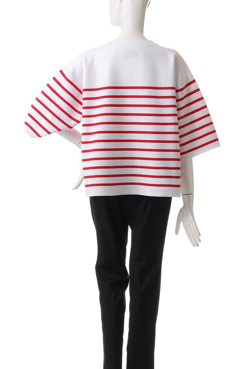 【スリー ドッツ/three dots】のスポンジースムース プルオーバー 人気、トレンドファッション・服の通販 founy(ファニー) 　ファッション　Fashion　レディースファッション　Fashion for Women　トップス・カットソー　Cut & Sew Tops　シャツ・ブラウス・オフィスカジュアル　Elegant Blouses & Button-Ups　ロングTシャツ・Tシャツ　Longline T-Shirts & Tees　カジュアルプルオーバー・ニットトップス　Pullovers & Knit Tops / Casual Pullovers　カットソー・ベーシックTシャツ　Cut-and-Sewn Tops / Stretch Tees & Basics　おすすめ　Recommended / Our Picks　コンパクト　Compact, Small Size　スリーブ　Sleeve, Long Sleeve / Short Sleeve　ボーダー　Border, Stripe　ロング　Long, Long-Length　エレガント 上品　Elegant　定番　Standard, Basic Item　other-4|ID: prp329100004340236 ipo3291000000032884143