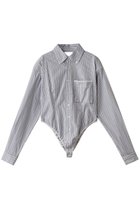 【プランク プロジェクト/PRANK PROJECT】のマルチファブリックボディースーツ / Multi Fabric Bodysuit 人気、トレンドファッション・服の通販 founy(ファニー) ファッション Fashion レディースファッション Fashion for Women トップス・カットソー Cut & Sew Tops シャツ・ブラウス・オフィスカジュアル Elegant Blouses & Button-Ups エレガント 上品 Elegant カッティング Cutting Detail クラシカル Classical, Vintage-Inspired スリーブ Sleeve, Long Sleeve / Short Sleeve スーツ Suit, Formalwear ダウン Down, Puffer ミックス Mix, Mixed Style ランジェリー Lingerie, Intimate Wear レース Lace, Lace Fabric ロング Long, Long-Length thumbnail BLU(ブルー)|ID: prp329100004341869 ipo3291000000032871711