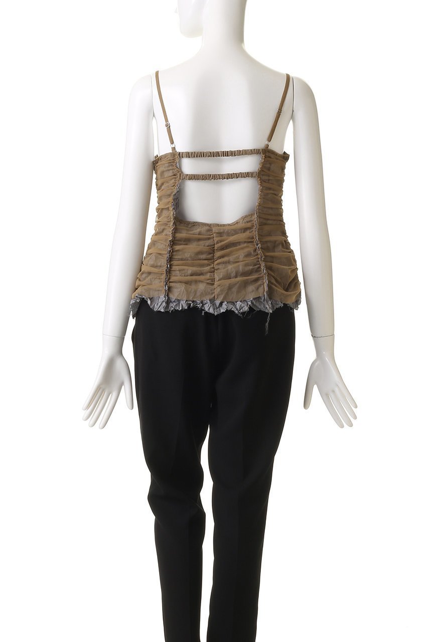 【プランク プロジェクト/PRANK PROJECT】のフロントフックアイキャミソール / Front Hook Eye Camisole 人気、トレンドファッション・服の通販 founy(ファニー) 　ファッション　Fashion　レディースファッション　WOMEN　トップス・カットソー　Tops/Tshirt　キャミソール / ノースリーブ　No Sleeves　シャツ/ブラウス　Shirts/Blouses　ロング / Tシャツ　T-Shirts　カットソー　Cut and Sewn　インナー　Inner　カッティング　Cutting　キャミソール　Camisole　ジャケット　Jacket　ストライプ　Stripe　タンク　Tank　チュール　Tulle　バランス　Balance　フロント　Front　ワッシャー　Washer　other-4|ID: prp329100004341880 ipo3291000000031271645