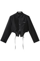 【プランク プロジェクト/PRANK PROJECT】のピンタックショートシャツ / Pintuck Short Shirt BLK(ブラック)|ID: prp329100004341882 ipo3291000000032866185