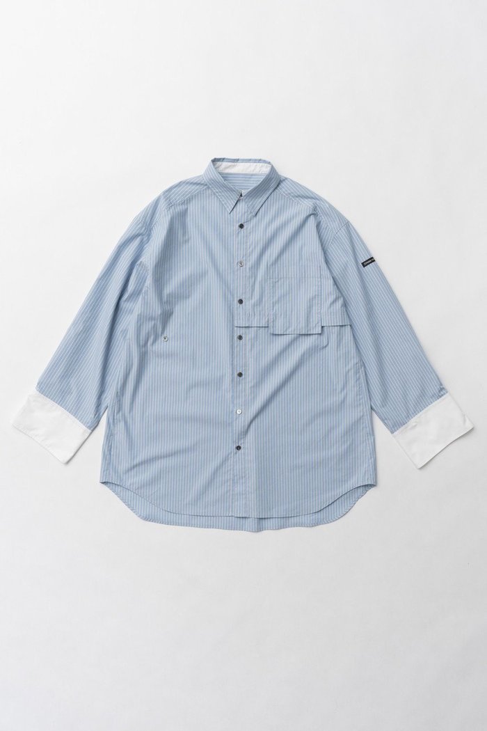 【プランク プロジェクト/PRANK PROJECT】のマルチウェイオーバーサイズシャツ / Multi Way Oversize Shirt インテリア・キッズ・メンズ・レディースファッション・服の通販 founy(ファニー) https://founy.com/ ファッション Fashion レディースファッション WOMEN トップス・カットソー Tops/Tshirt シャツ/ブラウス Shirts/Blouses アシンメトリー Asymmetry 今季 This Season シェイプ Shape ストライプ Stripe スリーブ Sleeve タイプライター Typewriter チェック Check バランス Balance ロング Long おすすめ Recommend |ID: prp329100004341883 ipo3291000000030295074