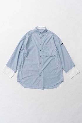 【プランク プロジェクト/PRANK PROJECT】のマルチウェイオーバーサイズシャツ / Multi Way Oversize Shirt 人気、トレンドファッション・服の通販 founy(ファニー) ファッション Fashion レディースファッション WOMEN トップス・カットソー Tops/Tshirt シャツ/ブラウス Shirts/Blouses アシンメトリー Asymmetry 春 Spring 今季 This Season シェイプ Shape ストライプ Stripe スリーブ Sleeve タイプライター Typewriter チェック Check バランス Balance ロング Long S/S・春夏 Ss・Spring/Summer おすすめ Recommend 夏 Summer 2025年 2025 2025春夏・S/S Ss,Spring/Summer,2025 |ID:prp329100004341883