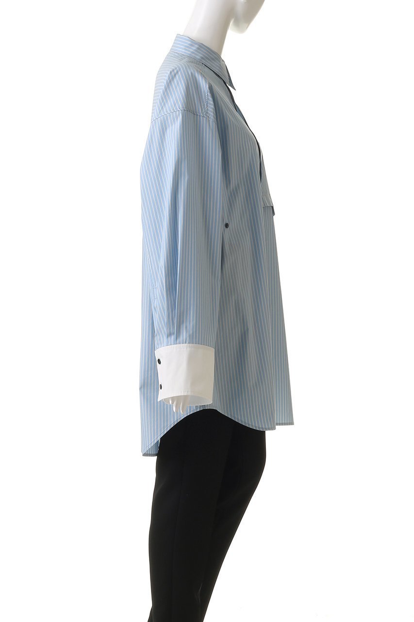 【プランク プロジェクト/PRANK PROJECT】のマルチウェイオーバーサイズシャツ / Multi Way Oversize Shirt 人気、トレンドファッション・服の通販 founy(ファニー) 　ファッション　Fashion　レディースファッション　Fashion for Women　トップス・カットソー　Cut & Sew Tops　シャツ・ブラウス・オフィスカジュアル　Elegant Blouses & Button-Ups　アシンメトリー　Asymmetrical Style　今季　This Season, Current Season　シェイプ　Shape, Slim Fit　ストライプ　Stripe, Striped Pattern　スリーブ　Sleeve, Long Sleeve / Short Sleeve　タイプライター　Typewriter Fabric, Crisp Cotton　チェック　Check, Plaid, Tartan　バランス　Balance, Style Balance　ロング　Long, Long-Length　おすすめ　Recommended / Our Picks　other-3|ID: prp329100004341883 ipo3291000000036071603