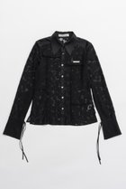 【プランク プロジェクト/PRANK PROJECT】のパネルレースシャツ / Panel Lace Shirt BLK(ブラック)|ID:prp329100004341885