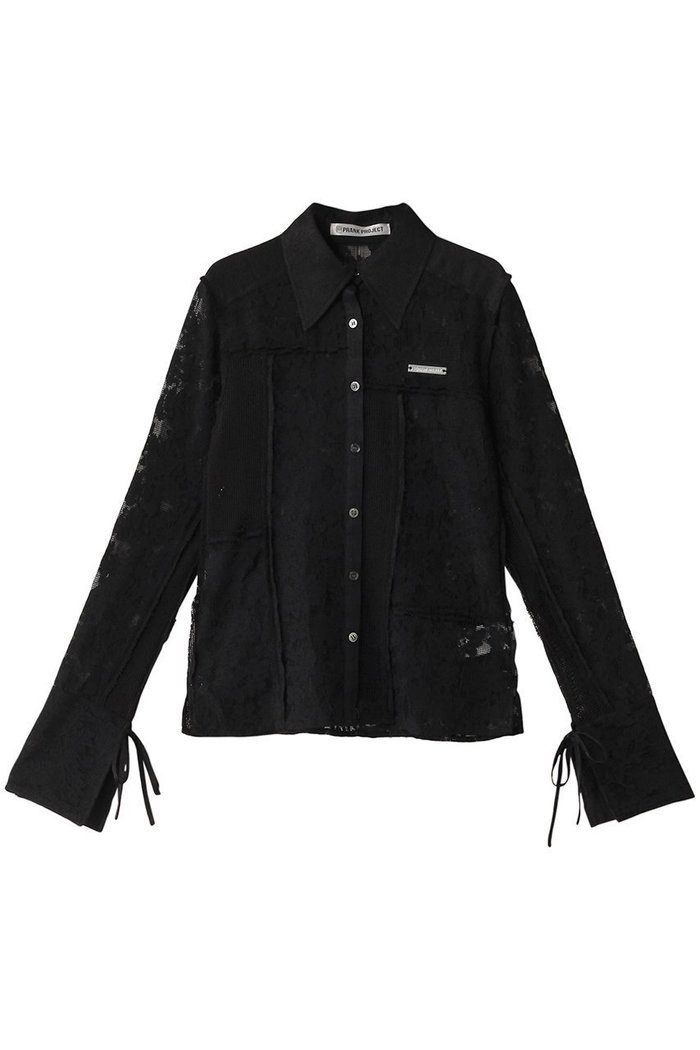 【プランク プロジェクト/PRANK PROJECT】のパネルレースシャツ / Panel Lace Shirt インテリア・キッズ・メンズ・レディースファッション・服の通販 founy(ファニー) https://founy.com/ ファッション Fashion レディースファッション Fashion for Women トップス・カットソー Cut & Sew Tops シャツ・ブラウス・オフィスカジュアル Elegant Blouses & Button-Ups カフス Cuff Design サテン Satin, Glossy Fabric スリム Slim, Slim Fit スリーブ Sleeve, Long Sleeve / Short Sleeve デニム Denim, Jeans Material ハーフ Half, Half-Length レース Lace, Lace Fabric ロング Long, Long-Length |ID: prp329100004341885 ipo3291000000035063167