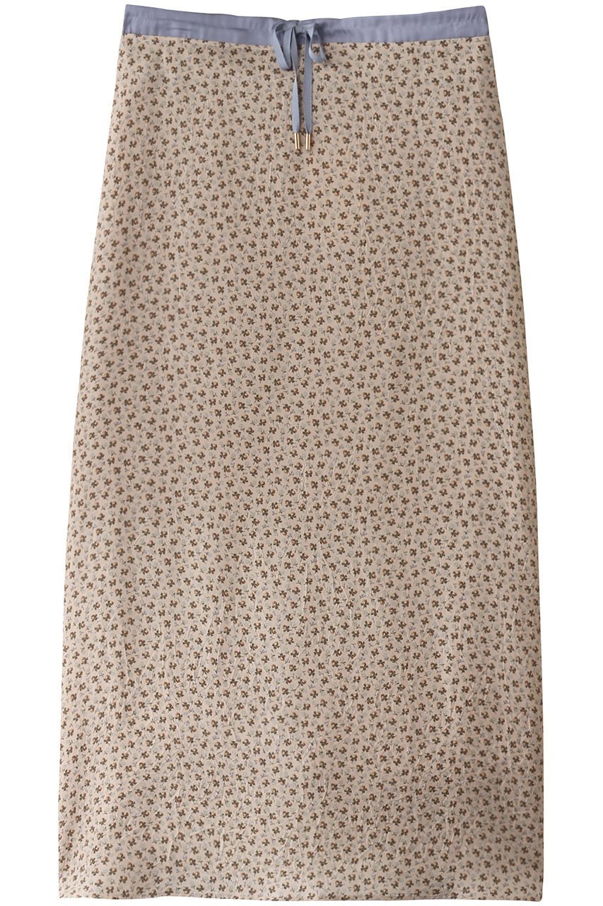 【ルール ロジェット/leur logette】のチェリーローズキュプラプリントスカート 人気、トレンドファッション・服の通販 founy(ファニー) 　ファッション　Fashion　レディースファッション　Fashion for Women　スカート　Skirts　ロングスカート　Long Skirts / Maxi & Midi Skirts　なめらか　Smooth, Silky Texture　キュプラ　Cupro, Eco Fabric　プリント　Print, Printed Pattern　ボトム　Bottoms, Lower Wear　ロング　Long, Long-Length　 other-1|ID: prp329100004341890 ipo3291000000034958298