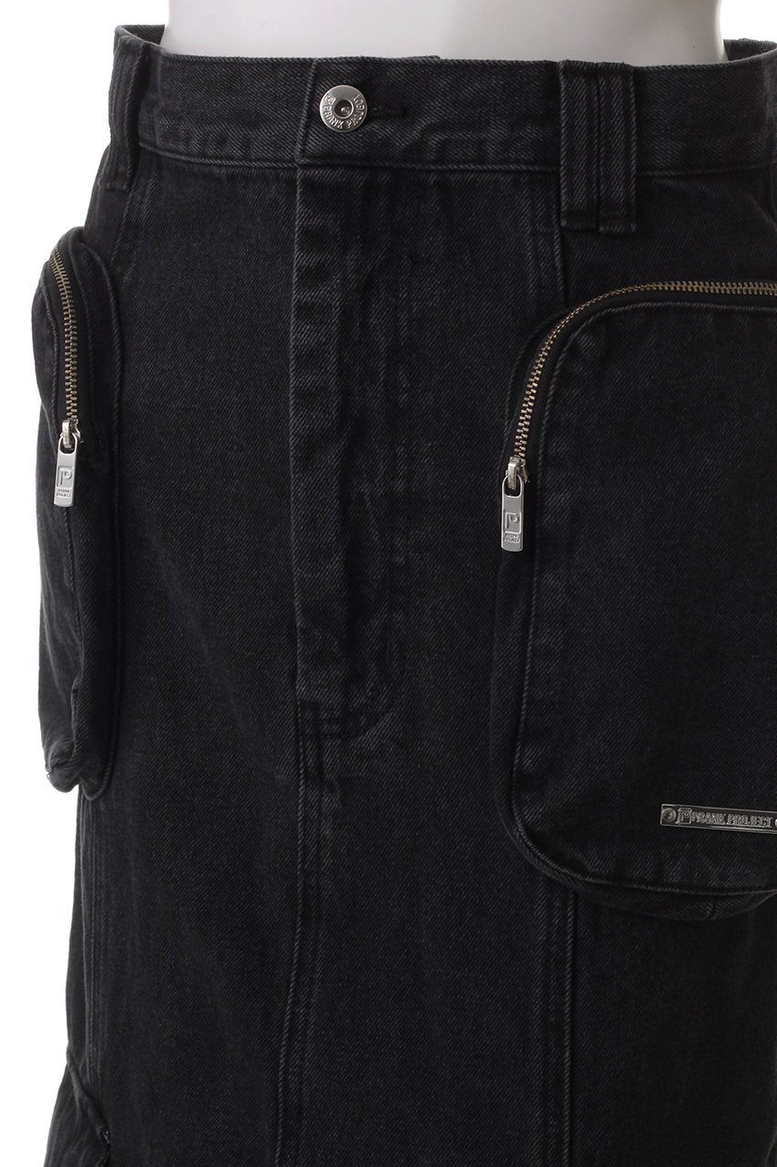 【プランク プロジェクト/PRANK PROJECT】のポケットデニムセミフレアスカート / Pocket Denim Semi Flare Skirt 人気、トレンドファッション・服の通販 founy(ファニー) 　ファッション　Fashion　レディースファッション　WOMEN　スカート　Skirt　Aライン/フレアスカート　Flared A-Line Skirts　ロングスカート　Long Skirt　デニム　Denim　フレア　Flare　ブリーチ　Bleach　ポケット　Pocket　ロング　Long　ヴィンテージ　Vintage　other-5|ID: prp329100004341894 ipo3291000000031355978