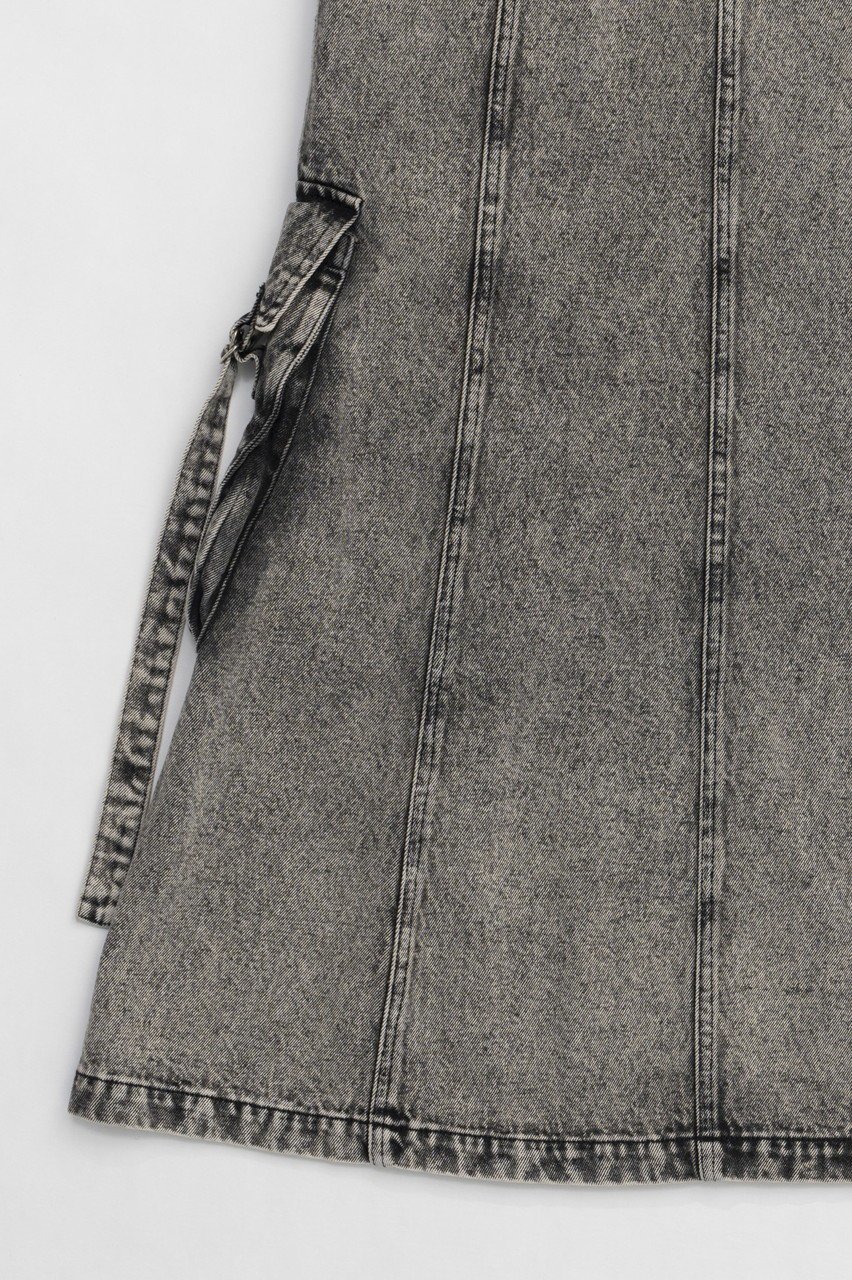 【プランク プロジェクト/PRANK PROJECT】のポケットデニムセミフレアスカート / Pocket Denim Semi Flare Skirt 人気、トレンドファッション・服の通販 founy(ファニー) 　ファッション　Fashion　レディースファッション　Fashion for Women　スカート　Skirts　Aライン・フレアスカート　A-Line & Flared Skirts　ロングスカート　Long Skirts / Maxi & Midi Skirts　デニム　Denim, Jeans Material　フレア　Flare, Flared　ブリーチ　Bleach, Washed Finish　ポケット　Pocket, Pocket Detail　ロング　Long, Long-Length　ヴィンテージ　Vintage Style　other-7|ID: prp329100004341894 ipo3291000000032825372