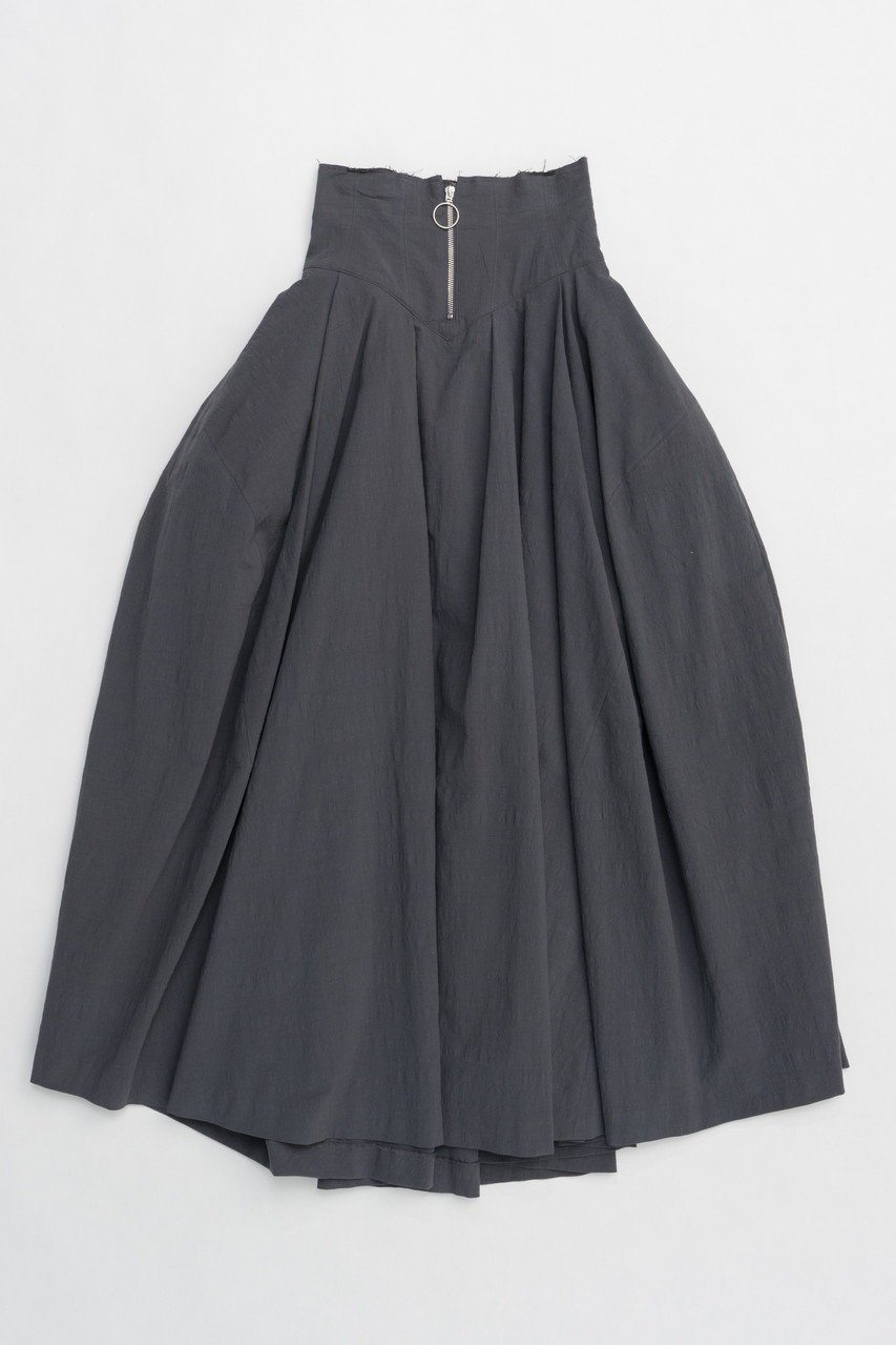 【プランク プロジェクト/PRANK PROJECT】のワッシャーボリュームコクーンスカート / Washer Volume Cocoon Skirt インテリア・キッズ・メンズ・レディースファッション・服の通販 founy(ファニー) 　ファッション　Fashion　レディースファッション　Fashion for Women　スカート　Skirts　ロングスカート　Long Skirts / Maxi & Midi Skirts　コンパクト　Compact, Small Size　ロング　Long, Long-Length　GRY(グレー)|ID: prp329100004341895 ipo3291000000032826172