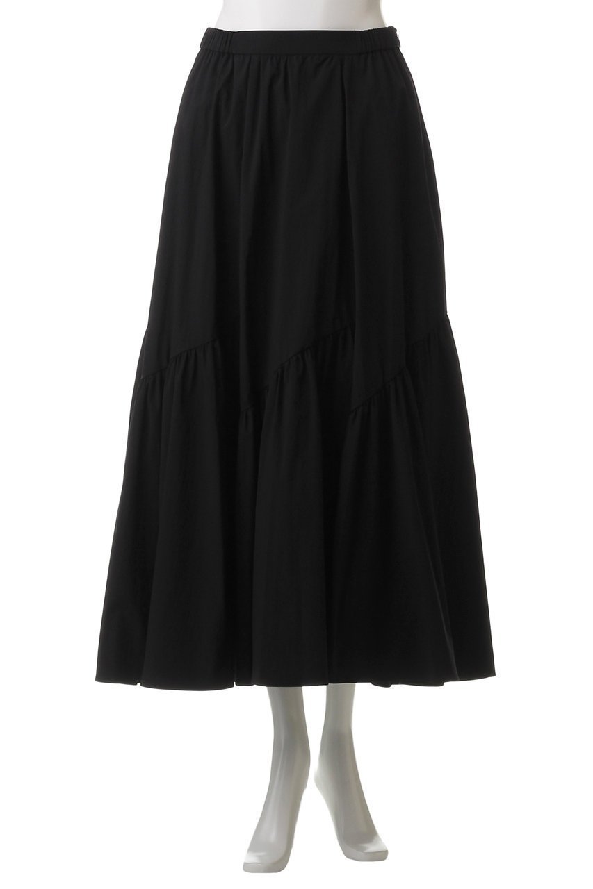 【アルアバイル/allureville】のバイヤス切替ギャザースカート A 人気、トレンドファッション・服の通販 founy(ファニー) 　ファッション　Fashion　レディースファッション　Fashion for Women　スカート　Skirts　ロングスカート　Long Skirts / Maxi & Midi Skirts　アクセサリー　Fashion Accessories　ギャザー　Gathered, Ruffled　フィット　Fit, Slim Fit　ロング　Long, Long-Length　エレガント 上品　Elegant　切替　Switching, Contrast Panel　other-2|ID: prp329100004341896 ipo3291000000032848631