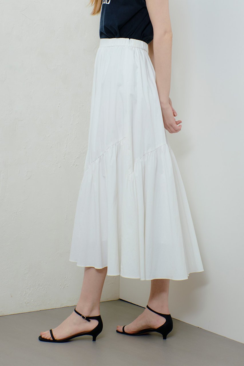 【アルアバイル/allureville】のバイヤス切替ギャザースカート A 人気、トレンドファッション・服の通販 founy(ファニー) 　ファッション　Fashion　レディースファッション　Fashion for Women　スカート　Skirts　ロングスカート　Long Skirts / Maxi & Midi Skirts　アクセサリー　Fashion Accessories　ギャザー　Gathered, Ruffled　フィット　Fit, Slim Fit　ロング　Long, Long-Length　エレガント 上品　Elegant　切替　Switching, Contrast Panel　other-6|ID: prp329100004341896 ipo3291000000032848650