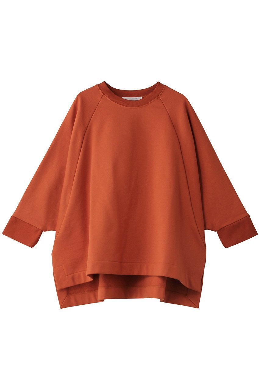【プレインピープル/PLAIN PEOPLE】のコットンラグランプルオーバー インテリア・キッズ・メンズ・レディースファッション・服の通販 founy(ファニー) ファッション Fashion レディースファッション Fashion for Women トップス・カットソー Cut & Sew Tops シャツ・ブラウス・オフィスカジュアル Elegant Blouses & Button-Ups ロングTシャツ・Tシャツ Longline T-Shirts & Tees カジュアルプルオーバー・ニットトップス Pullovers & Knit Tops / Casual Pullovers カットソー・ベーシックTシャツ Cut-and-Sewn Tops / Stretch Tees & Basics シンプル Simple, Minimal スリーブ Sleeve, Long Sleeve / Short Sleeve ロング Long, Long-Length オレンジ|ID: prp329100004341911 ipo3291000000032884238