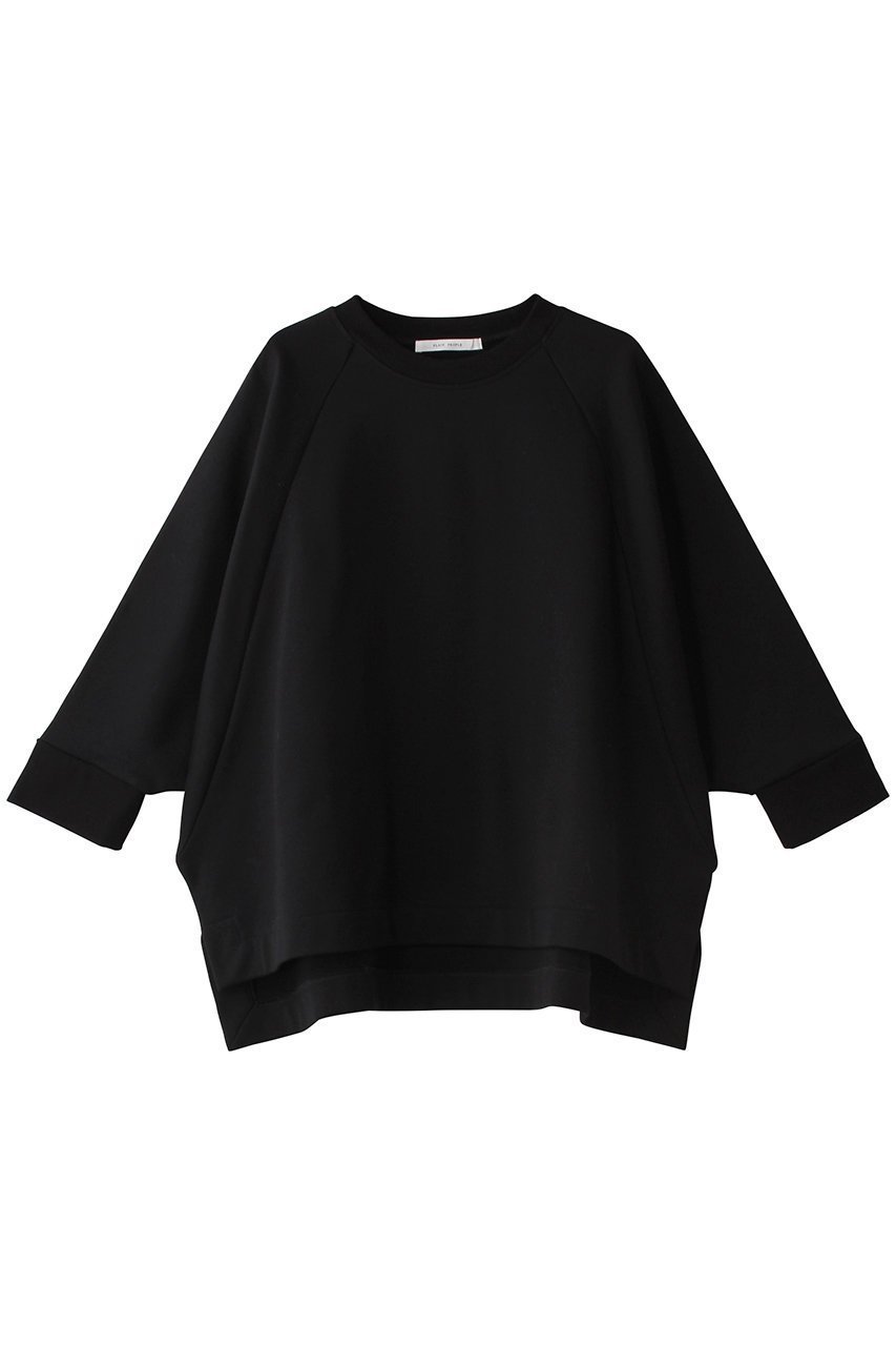 【プレインピープル/PLAIN PEOPLE】のコットンラグランプルオーバー インテリア・キッズ・メンズ・レディースファッション・服の通販 founy(ファニー) ファッション Fashion レディースファッション Fashion for Women トップス・カットソー Cut & Sew Tops シャツ・ブラウス・オフィスカジュアル Elegant Blouses & Button-Ups ロングTシャツ・Tシャツ Longline T-Shirts & Tees カジュアルプルオーバー・ニットトップス Pullovers & Knit Tops / Casual Pullovers カットソー・ベーシックTシャツ Cut-and-Sewn Tops / Stretch Tees & Basics シンプル Simple, Minimal スリーブ Sleeve, Long Sleeve / Short Sleeve ロング Long, Long-Length ブラック|ID: prp329100004341911 ipo3291000000032884242