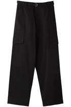 【プレインピープル/PLAIN PEOPLE】のテープベルト付きパンツ ブラック|ID: prp329100004341912 ipo3291000000036079341