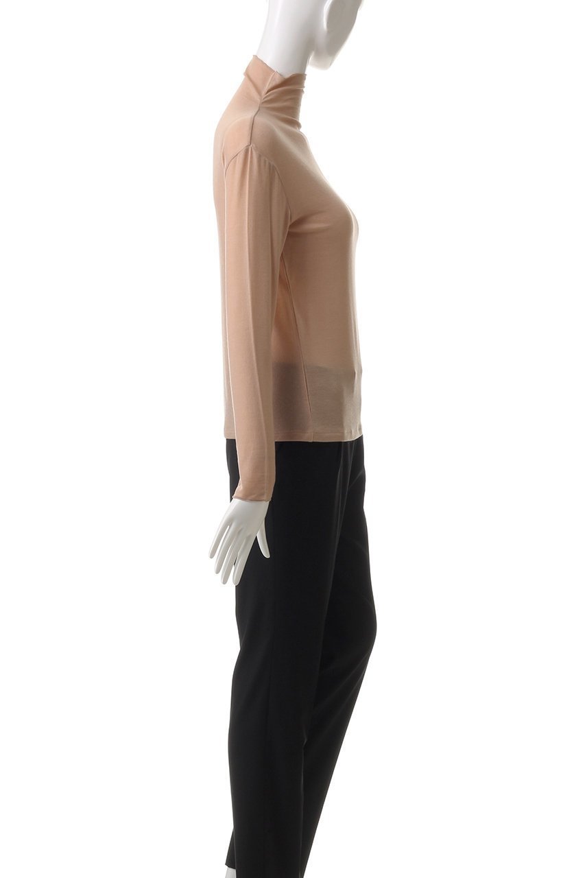 【マルティニーク/martinique】のリヨセルカシミアボトルネックプルオーバー 人気、トレンドファッション・服の通販 founy(ファニー) 　ファッション　Fashion　レディースファッション　Fashion for Women　トップス・カットソー　Cut & Sew Tops　シャツ・ブラウス・オフィスカジュアル　Elegant Blouses & Button-Ups　ロングTシャツ・Tシャツ　Longline T-Shirts & Tees　カジュアルプルオーバー・ニットトップス　Pullovers & Knit Tops / Casual Pullovers　カットソー・ベーシックTシャツ　Cut-and-Sewn Tops / Stretch Tees & Basics　なめらか　Smooth, Silky Texture　インナー　Innerwear　シンプル　Simple, Minimal　スリーブ　Sleeve, Long Sleeve / Short Sleeve　ボトルネック　Bottle Neck, Mock Neck　ロング　Long, Long-Length　再入荷　Restock / Back in Stock　other-3|ID: prp329100004341924 ipo3291000000035041145