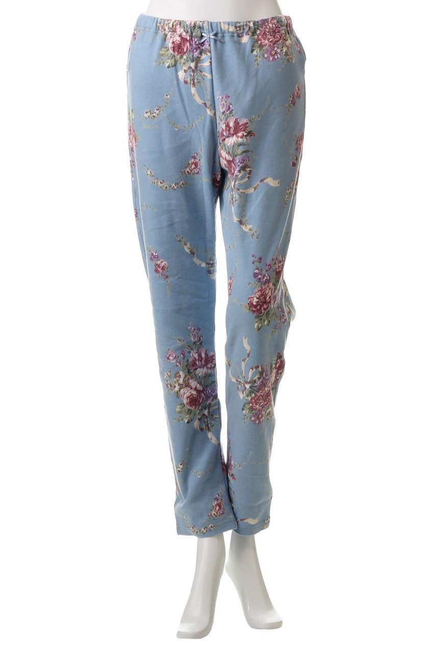 【イクコ/IKUKO】のスムース花柄プリント ラグランスリーブパジャマ 人気、トレンドファッション・服の通販 founy(ファニー) 　ファッション　Fashion　レディースファッション　Fashion for Women　お家時間・ステイホーム　Stay Home / At Home　パジャマ　Pajamas, Sleepwear　フィット　Fit, Slim Fit　フラワー　Flower, Floral　プリント　Print, Printed Pattern　リラックス　Relax, Relaxed Fit　other-6|ID: prp329100004341935 ipo3291000000032833963