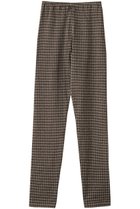 【イクコ/IKUKO】の接結チェックニット レギンス ブラウン|ID: prp329100004341938 ipo3291000000032833975