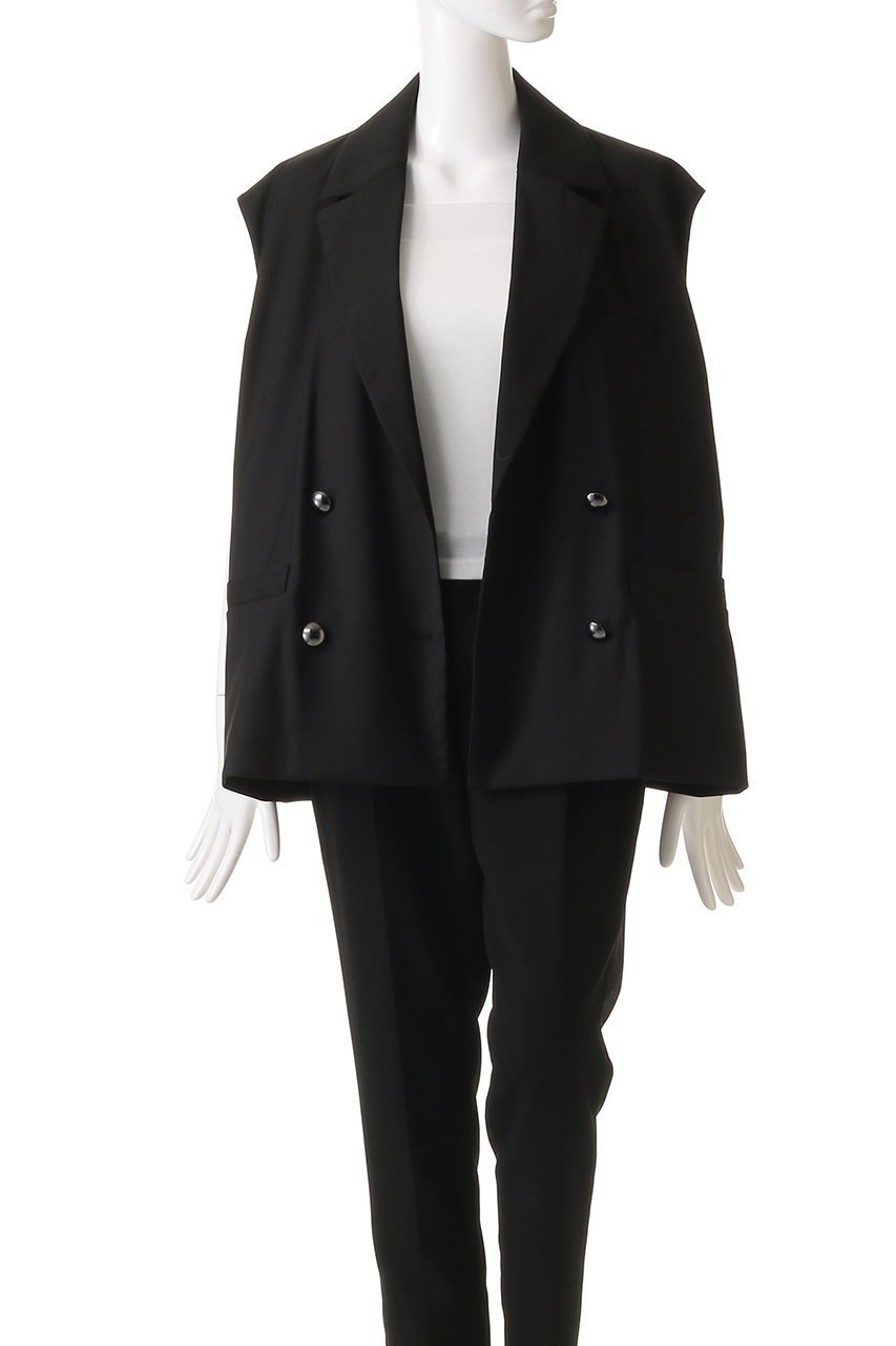 【リムアーク/RIM.ARK】のPreppy style vest/ベスト 人気、トレンドファッション・服の通販 founy(ファニー) 　ファッション　Fashion　レディースファッション　WOMEN　アウター　Coat Outerwear　ジャケット　Jackets　おすすめ　Recommend　ジャケット　Jacket　スーツ　Suit　セットアップ　Set Up　ベスト　Vest　メタル　Metal　other-7|ID: prp329100004342877 ipo3291000000032377059