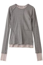 【プランク プロジェクト/PRANK PROJECT】のシアーフライスレイヤードトップ2 GRY(グレー)|ID: prp329100004342880 ipo3291000000035789084