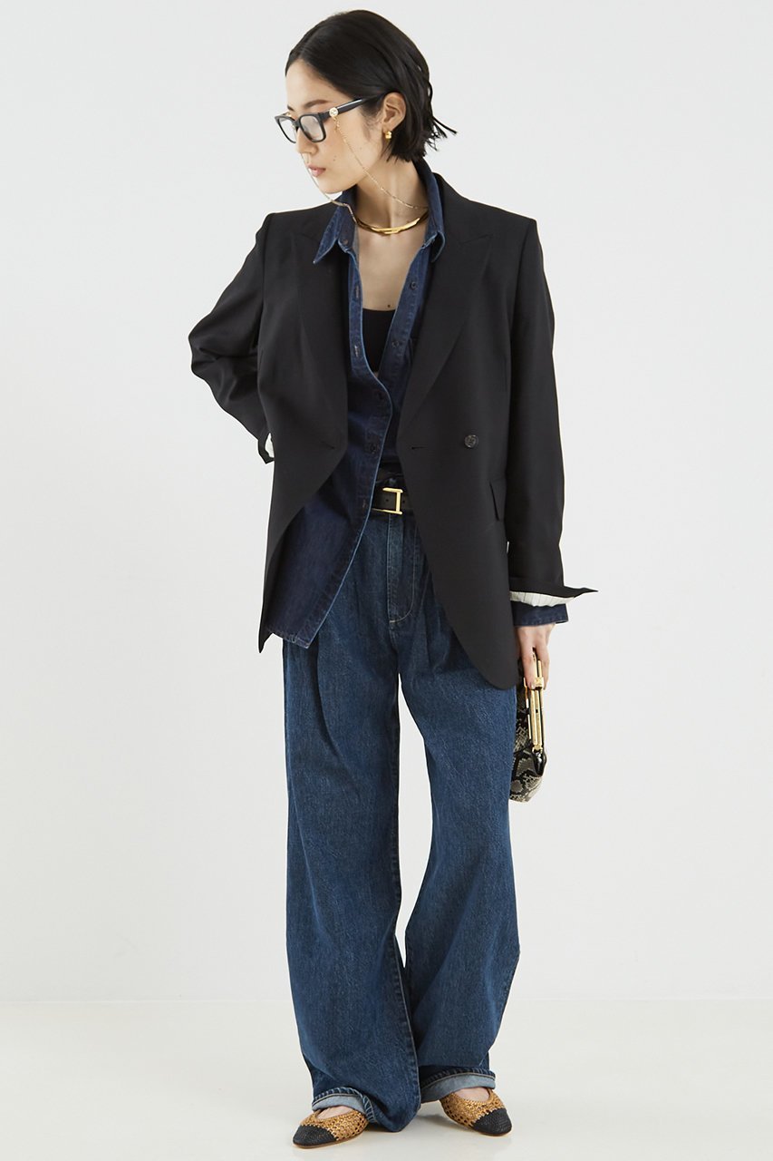 【ザ ストア バイ シー/THE STORE by C】のテーラードジャケット 人気、トレンドファッション・服の通販 founy(ファニー) 　ファッション　Fashion　レディースファッション　Fashion for Women　アウター　Coat / Outerwear Collection　レディースジャケット・軽アウター　Jackets　テーラードジャケット / 通勤・きれいめスタイル　Tailored Jackets & Blazers　おすすめ　Recommended / Our Picks　キュプラ　Cupro, Eco Fabric　シェイプ　Shape, Slim Fit　ジャケット　Jacket, Outerwear　セットアップ　Set-Up, Coordinated Outfit　ダブル　Double, Double-Breasted　マニッシュ　Mannish, Boyish　リラックス　Relax, Relaxed Fit　other-5|ID: prp329100004342882 ipo3291000000035825276