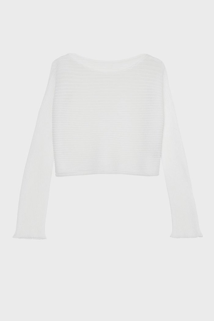 【スタニングルアー/STUNNING LURE】のrシアーリブニットトップス インテリア・キッズ・メンズ・レディースファッション・服の通販 founy(ファニー) https://founy.com/ ファッション Fashion レディースファッション Fashion for Women トップス・カットソー Cut & Sew Tops ニット Knit Tops & Sweaters カジュアルプルオーバー・ニットトップス Pullovers & Knit Tops / Casual Pullovers オーガンジー Organza Fabric シアー Sheer, See-Through フォルム Silhouette, Form リブニット Rib Knit, Ribbed Knit |ID: prp329100004342886 ipo3291000000035066032