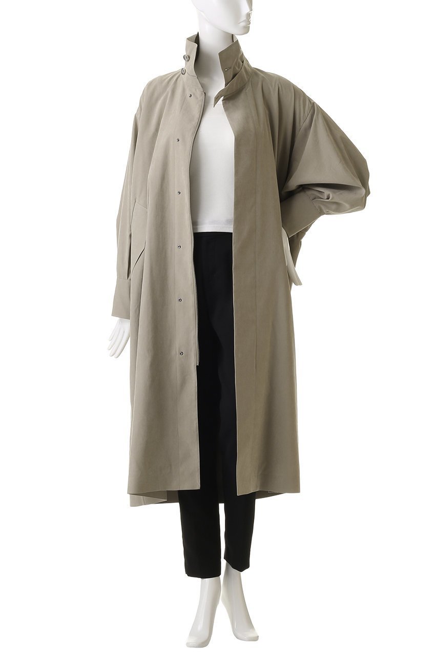 【スタニングルアー/STUNNING LURE】のrピーチブラッシュドオーバーコート 人気、トレンドファッション・服の通販 founy(ファニー) 　ファッション　Fashion　レディースファッション　Fashion for Women　アウター　Coat / Outerwear Collection　コート・ロングコート・ピーコート　Long Coats, Peacoats & More　なめらか　Smooth, Silky Texture　シルク　Silk, 100% Silk　ピーチ　Peach, Soft Touch　リラックス　Relax, Relaxed Fit　ロング　Long, Long-Length　ヴィンテージ　Vintage Style　エレガント 上品　Elegant　other-8|ID: prp329100004342892 ipo3291000000035824514