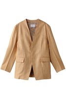 【スタニングルアー/STUNNING LURE】のrリネンシングルカラーレスジャケット 人気、トレンドファッション・服の通販 founy(ファニー) ファッション Fashion レディースファッション Ladies' Fashion Online アウター Coat Outerwear ジャケット Jackets ジャケット Jacket ネップ Nep Yarn リネン Linen 再入荷 Restock/Back In Stock/Re Arrival |ID:prp329100004342893