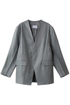 【スタニングルアー/STUNNING LURE】のrリネンシングルカラーレスジャケット 人気、トレンドファッション・服の通販 founy(ファニー) ファッション Fashion レディースファッション Ladies' Fashion Online アウター Coat Outerwear ジャケット Jackets ジャケット Jacket ネップ Nep Yarn リネン Linen 再入荷 Restock/Back In Stock/Re Arrival thumbnail ライトブルー|ID: prp329100004342893 ipo3291000000032685040