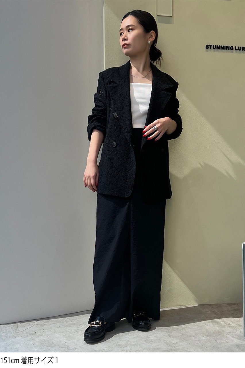 【スタニングルアー/STUNNING LURE】の【Waltz】レースジャケット 人気、トレンドファッション・服の通販 founy(ファニー) 　ファッション　Fashion　レディースファッション　WOMEN　アウター　Coat Outerwear　ジャケット　Jackets　クラシック　Classic　ジャケット　Jacket　ダブル　Double　フォルム　Form　モダン　Modern　リラックス　Relax　レース　Race　other-6|ID: prp329100004342895 ipo3291000000031335954