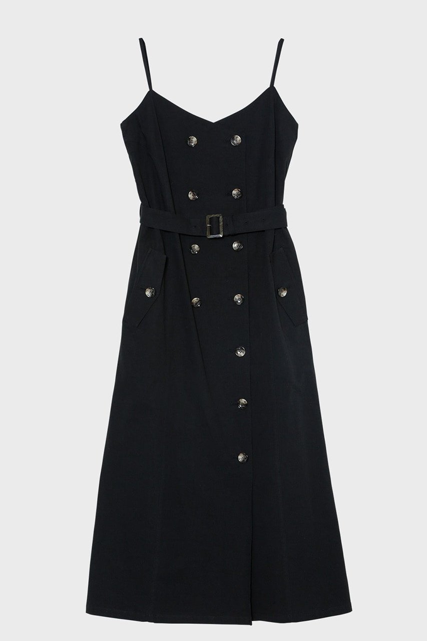 【スタニングルアー/STUNNING LURE】のトレンチドレス インテリア・キッズ・メンズ・レディースファッション・服の通販 founy(ファニー) 　ファッション　Fashion　レディースファッション　Fashion for Women　ワンピース　Dresses　フォーマル・パーティードレス・結婚式用ドレス　Elegant & Casual Dresses　チュニック　Tunic Tops & Dresses　カッティング　Cutting Detail　カットソー　Cut and Sewn Top　チュニック　Tunic, Long Top　トレンチ　Trench, Trench Coat　ドレス　Dress, One-Piece　ラップ　Wrap, Wrap Design　ロング　Long, Long-Length　ブラック|ID: prp329100004342896 ipo3291000000032878638