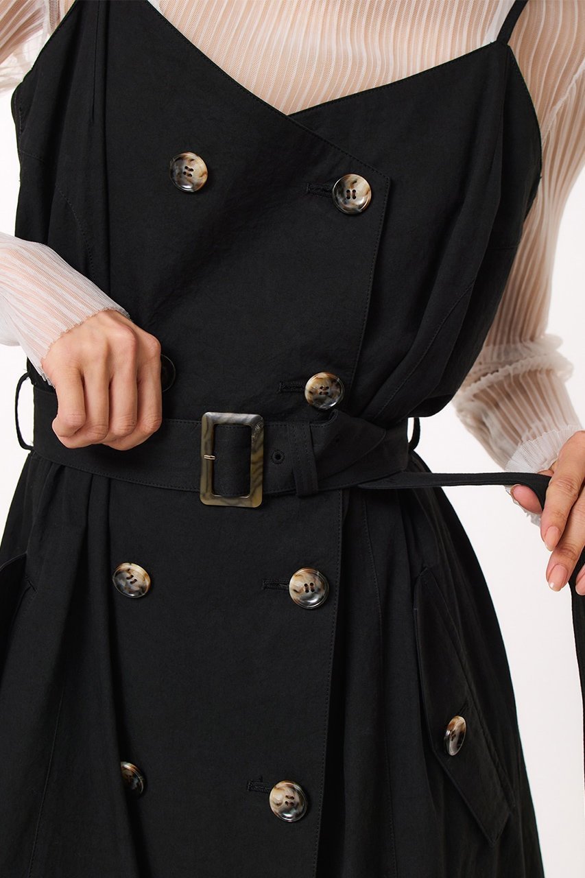 【スタニングルアー/STUNNING LURE】のトレンチドレス 人気、トレンドファッション・服の通販 founy(ファニー) 　ファッション　Fashion　レディースファッション　Fashion for Women　ワンピース　Dresses　フォーマル・パーティードレス・結婚式用ドレス　Elegant & Casual Dresses　チュニック　Tunic Tops & Dresses　カッティング　Cutting Detail　カットソー　Cut and Sewn Top　チュニック　Tunic, Long Top　トレンチ　Trench, Trench Coat　ドレス　Dress, One-Piece　ラップ　Wrap, Wrap Design　ロング　Long, Long-Length　other-7|ID: prp329100004342896 ipo3291000000032878674