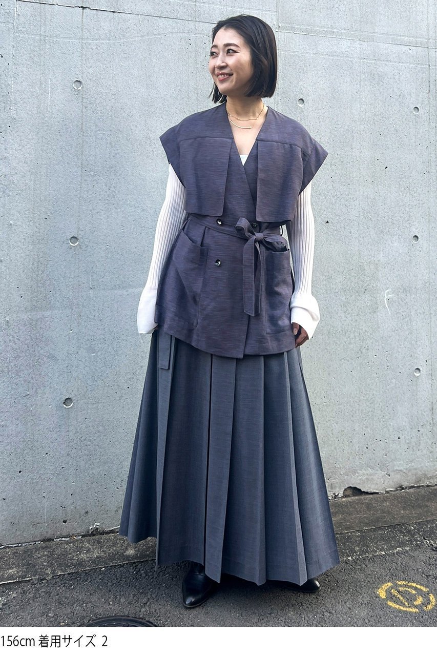 【スタニングルアー/STUNNING LURE】の【Waltz】スラブリネンブラウス 人気、トレンドファッション・服の通販 founy(ファニー) 　ファッション　Fashion　レディースファッション　Fashion for Women　トップス・カットソー　Cut & Sew Tops　シャツ・ブラウス・オフィスカジュアル　Elegant Blouses & Button-Ups　ショート　Short, Short Length　ジャケット　Jacket, Outerwear　スリーブ　Sleeve, Long Sleeve / Short Sleeve　フラップ　Flap, Flap Pocket　再入荷　Restock / Back in Stock　夏　Summer　春　Spring　S/S・春夏　SS, Spring/Summer, Warm Season　other-7|ID: prp329100004342898 ipo3291000000032865402