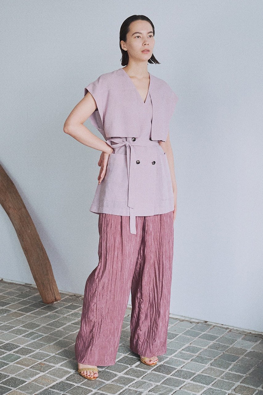 【スタニングルアー/STUNNING LURE】の【Waltz】ギャザーワイドパンツ 人気、トレンドファッション・服の通販 founy(ファニー) 　ファッション　Fashion　レディースファッション　Fashion for Women　パンツ　Pants & Trousers　ドローストリング　Drawstring, Pull Cord　モダン　Modern, Contemporary　リラックス　Relax, Relaxed Fit　エレガント 上品　Elegant　夏　Summer　春　Spring　S/S・春夏　SS, Spring/Summer, Warm Season　other-7|ID: prp329100004342899 ipo3291000000032928267