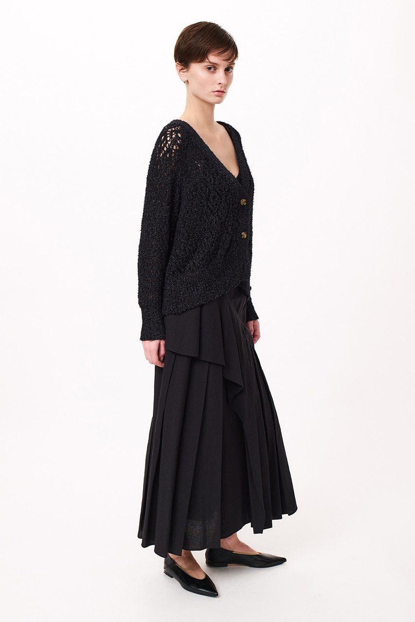 【スタニングルアー/STUNNING LURE】の【Waltz】コットンギャザースカート 人気、トレンドファッション・服の通販 founy(ファニー) 　ファッション　Fashion　レディースファッション　Fashion for Women　スカート　Skirts　ロングスカート　Long Skirts / Maxi & Midi Skirts　エレガント 上品　Elegant　ギャザー　Gathered, Ruffled　ドレープ　Drape, Draping Fabric　パターン　Pattern, Design Print　フロント　Front, Front Design　モダン　Modern, Contemporary　ロング　Long, Long-Length　ワーク　Workwear, Utility Style　other-4|ID: prp329100004342900 ipo3291000000032825761