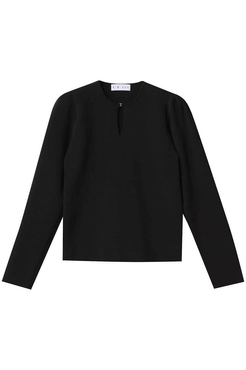 【リムアーク/RIM.ARK】のHook slim knit tops/ニット 人気、トレンドファッション・服の通販 founy(ファニー) ファッション Fashion レディースファッション Fashion for Women トップス・カットソー Cut & Sew Tops ニット Knit Tops & Sweaters カジュアルプルオーバー・ニットトップス Pullovers & Knit Tops / Casual Pullovers アクセサリー Fashion Accessories スリム Slim, Slim Fit フィット Fit, Slim Fit フロント Front, Front Design エレガント 上品 Elegant other-1|ID: prp329100004342901 ipo3291000000032919149