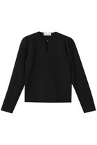 【リムアーク/RIM.ARK】のHook slim knit tops/ニット 人気、トレンドファッション・服の通販 founy(ファニー) ファッション Fashion レディースファッション Fashion for Women トップス・カットソー Cut & Sew Tops ニット Knit Tops & Sweaters カジュアルプルオーバー・ニットトップス Pullovers & Knit Tops / Casual Pullovers アクセサリー Fashion Accessories スリム Slim, Slim Fit フィット Fit, Slim Fit フロント Front, Front Design エレガント 上品 Elegant thumbnail ブラック|ID: prp329100004342901 ipo3291000000032919158