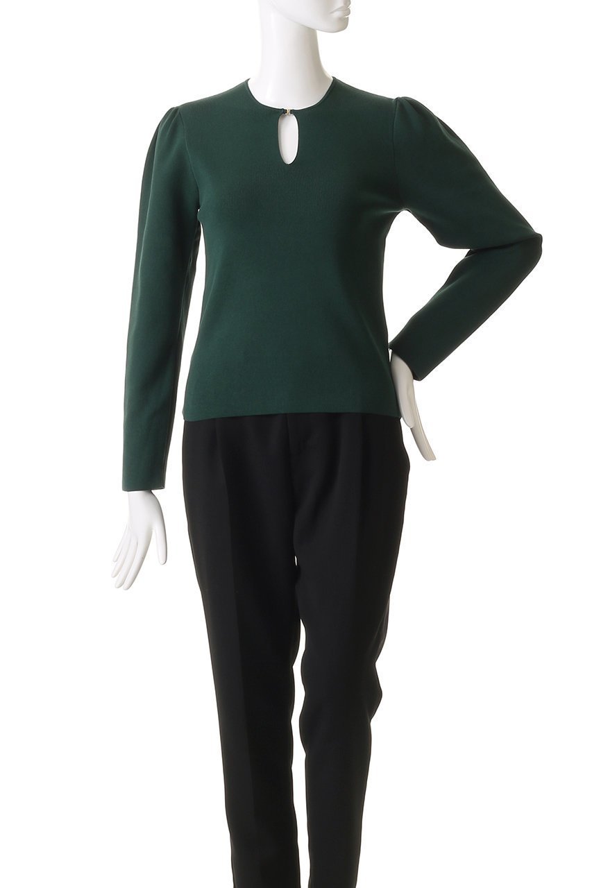 【リムアーク/RIM.ARK】のHook slim knit tops/ニット 人気、トレンドファッション・服の通販 founy(ファニー) ファッション Fashion レディースファッション Fashion for Women トップス・カットソー Cut & Sew Tops ニット Knit Tops & Sweaters カジュアルプルオーバー・ニットトップス Pullovers & Knit Tops / Casual Pullovers アクセサリー Fashion Accessories スリム Slim, Slim Fit フィット Fit, Slim Fit フロント Front, Front Design エレガント 上品 Elegant other-2|ID: prp329100004342901 ipo3291000000032919194