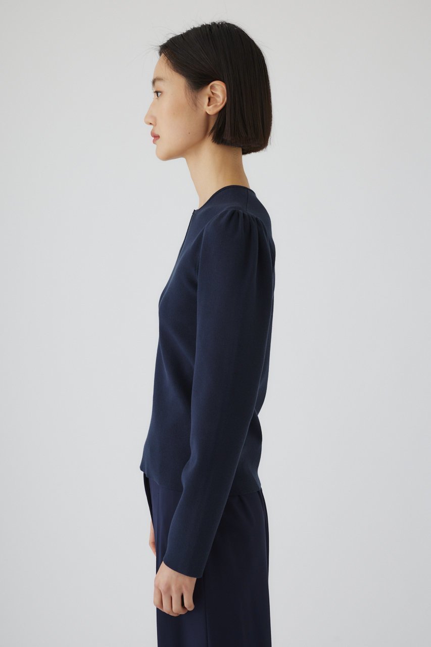 【リムアーク/RIM.ARK】のHook slim knit tops/ニット 人気、トレンドファッション・服の通販 founy(ファニー) ファッション Fashion レディースファッション Fashion for Women トップス・カットソー Cut & Sew Tops ニット Knit Tops & Sweaters カジュアルプルオーバー・ニットトップス Pullovers & Knit Tops / Casual Pullovers アクセサリー Fashion Accessories スリム Slim, Slim Fit フィット Fit, Slim Fit フロント Front, Front Design エレガント 上品 Elegant other-7|ID: prp329100004342901 ipo3291000000032919243