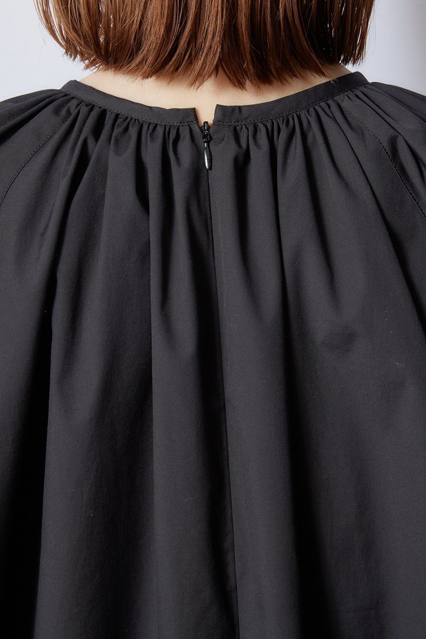 【フローレント/FLORENT】のボリュームギャザー ブラウス 人気、トレンドファッション・服の通販 founy(ファニー) 　ファッション　Fashion　レディースファッション　Fashion for Women　トップス・カットソー　Cut & Sew Tops　シャツ・ブラウス・オフィスカジュアル　Elegant Blouses & Button-Ups　おすすめ　Recommended / Our Picks　ギャザー　Gathered, Ruffled　スリーブ　Sleeve, Long Sleeve / Short Sleeve　デニム　Denim, Jeans Material　トレンド　Trend, Trending Now　ロング　Long, Long-Length　other-7|ID: prp329100004342909 ipo3291000000035551827