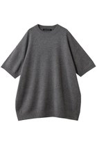 【ミズイロ インド/mizuiro ind】のcrew neck wide tunic チュニック 人気、トレンドファッション・服の通販 founy(ファニー) ファッション Fashion レディースファッション Fashion for Women ワンピース Dresses チュニック Tunic Tops & Dresses シンプル Simple, Minimal チュニック Tunic, Long Top ボトム Bottoms, Lower Wear リラックス Relax, Relaxed Fit ワイド Wide, Wide Fit thumbnail gray|ID: prp329100004342913 ipo3291000000036005820