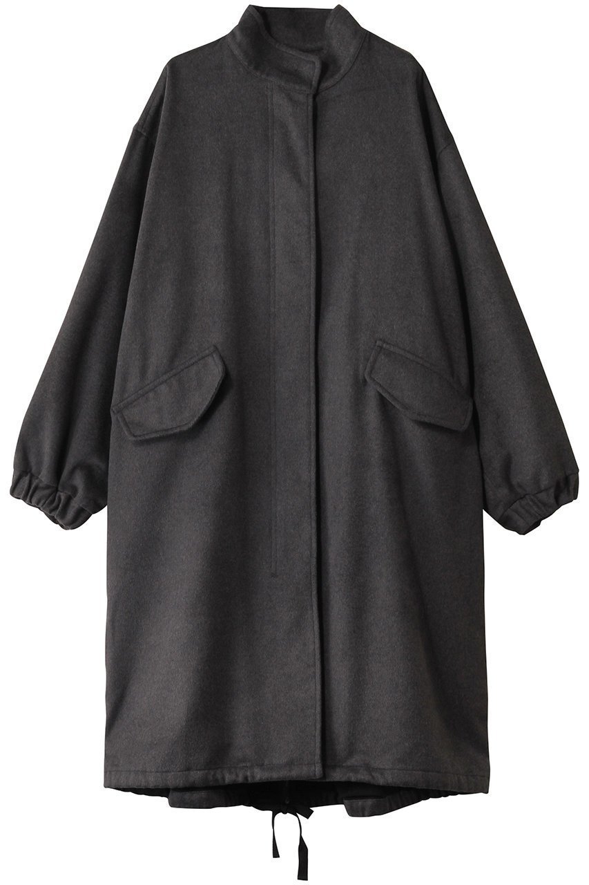 【ミズイロ インド/mizuiro ind】のwool stand collar mods CT コート 人気、トレンドファッション・服の通販 founy(ファニー) 　ファッション　Fashion　レディースファッション　Fashion for Women　アウター　Coat / Outerwear Collection　コート・ロングコート・ピーコート　Long Coats, Peacoats & More　ショート　Short, Short Length　スタンド　Stand Collar, Upright Stand　モッズコート　Mods Coat, Military Parka　ワーク　Workwear, Utility Style　 other-1|ID: prp329100004342914 ipo3291000000032939041