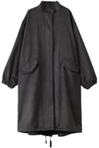【ミズイロ インド/mizuiro ind】のwool stand collar mods CT コート gray|ID: prp329100004342914 ipo3291000000032939049