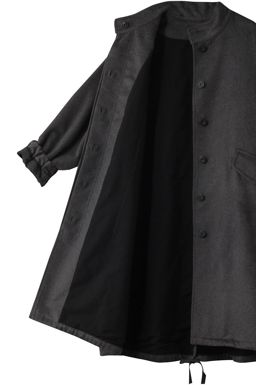 【ミズイロ インド/mizuiro ind】のwool stand collar mods CT コート 人気、トレンドファッション・服の通販 founy(ファニー) 　ファッション　Fashion　レディースファッション　Fashion for Women　アウター　Coat / Outerwear Collection　コート・ロングコート・ピーコート　Long Coats, Peacoats & More　ショート　Short, Short Length　スタンド　Stand Collar, Upright Stand　モッズコート　Mods Coat, Military Parka　ワーク　Workwear, Utility Style　other-6|ID: prp329100004342914 ipo3291000000035439692